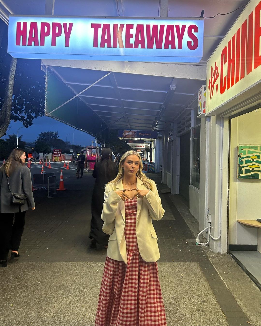 Trulli Maxi in Red Gingham