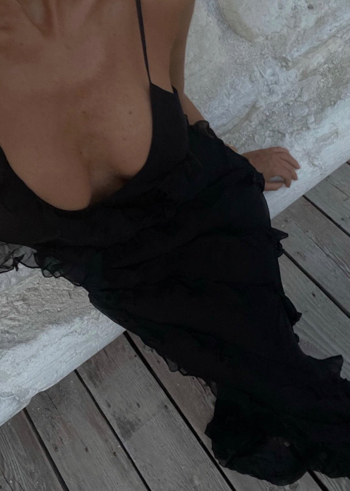 Selena Dress in Black