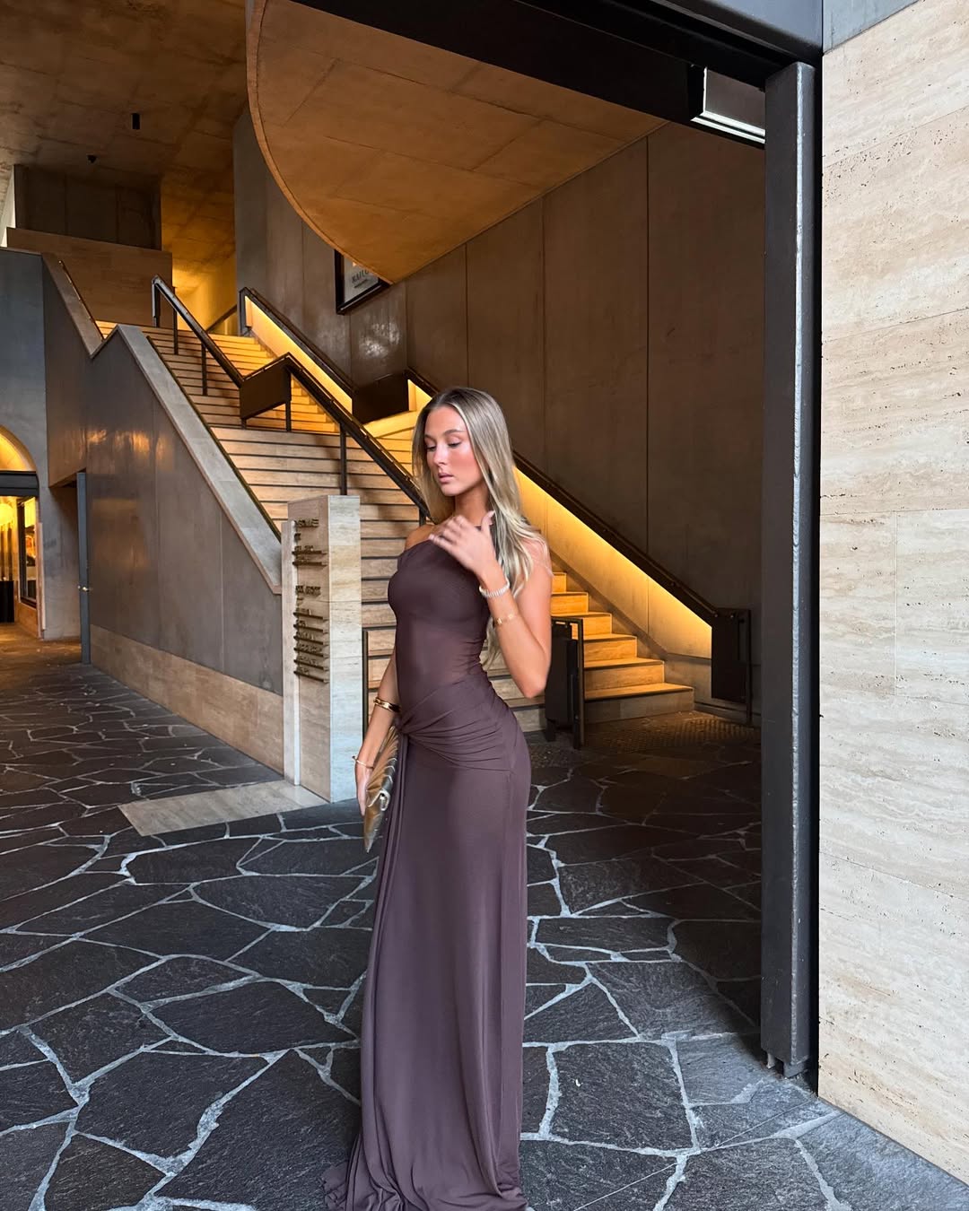 Sisal Mesh Maxi in Espresso