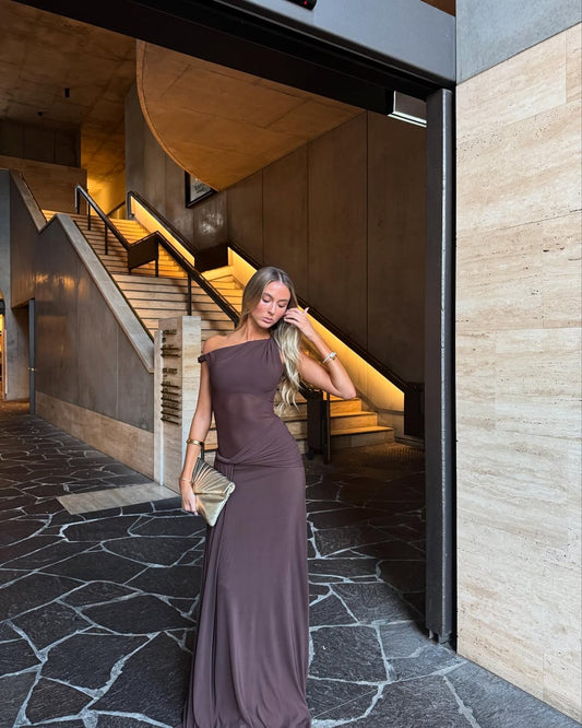 Sisal Mesh Maxi in Espresso
